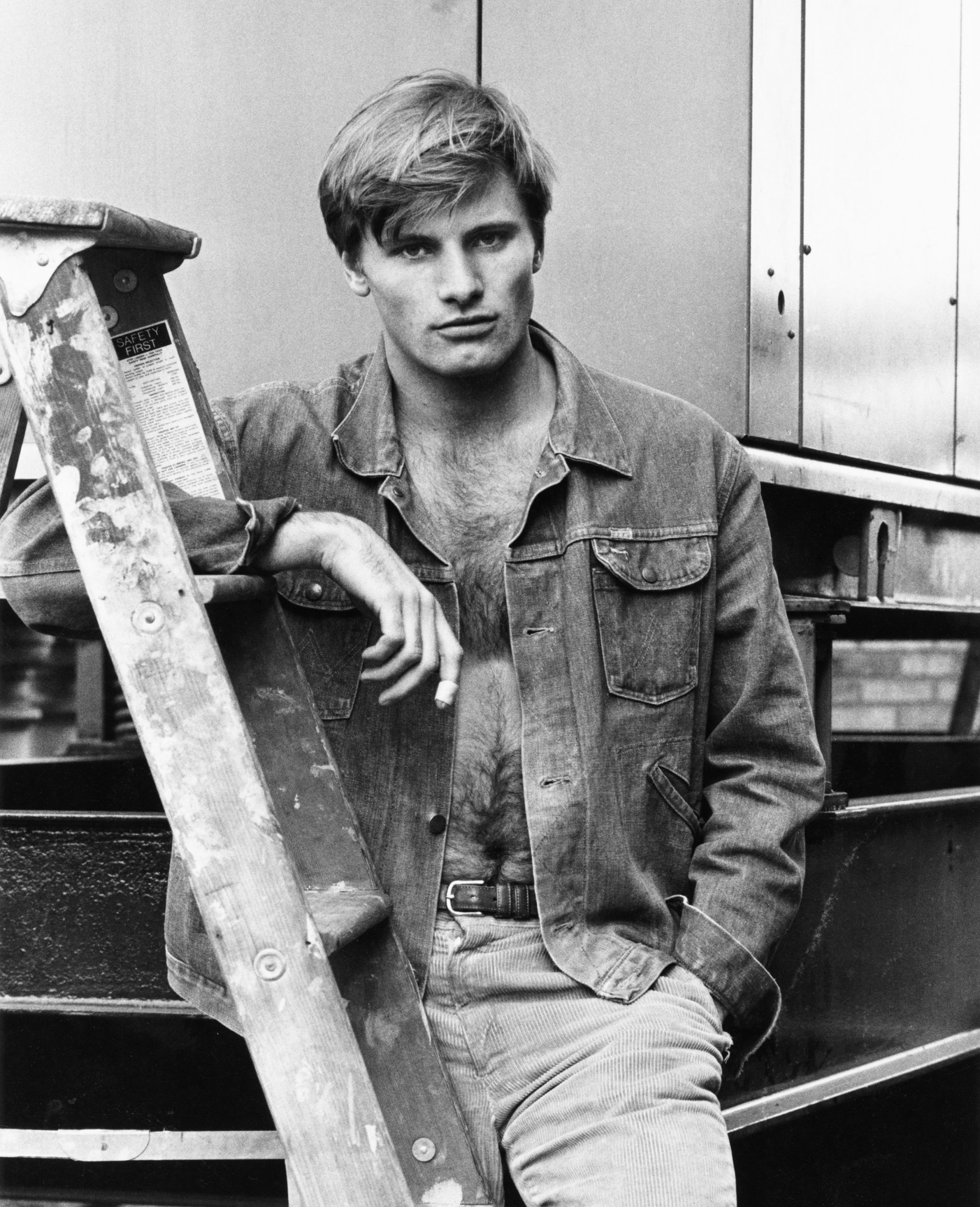 Viggo Mortensen 1983-ban New Yorkban | Marie Claire Viggo Mortensen portré