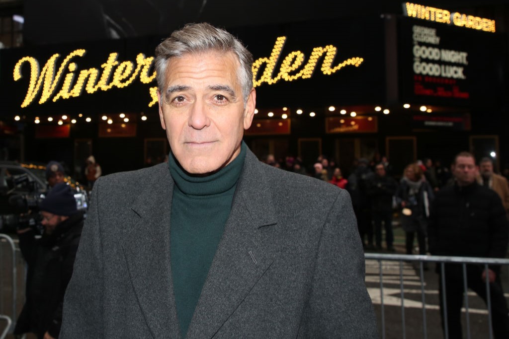 George Clooney ősz haj