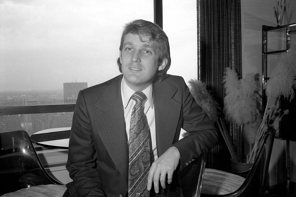 Donald Trump élete, fiatalkori képek